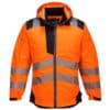 Portwest PW3 Hi-Vis Winter Jacket T400 Orange