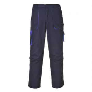 Portwest Texo Contrast Work Trousers TX11 Navy Blue