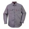Portwest Bizflame Flame Resistant Shirt FR89 Grey