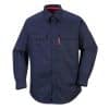 Portwest Bizflame Flame Resistant Shirt FR89 Navy Blue