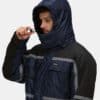 Regatta Pro Waterproof Insulated Coverall TRA225 Hood