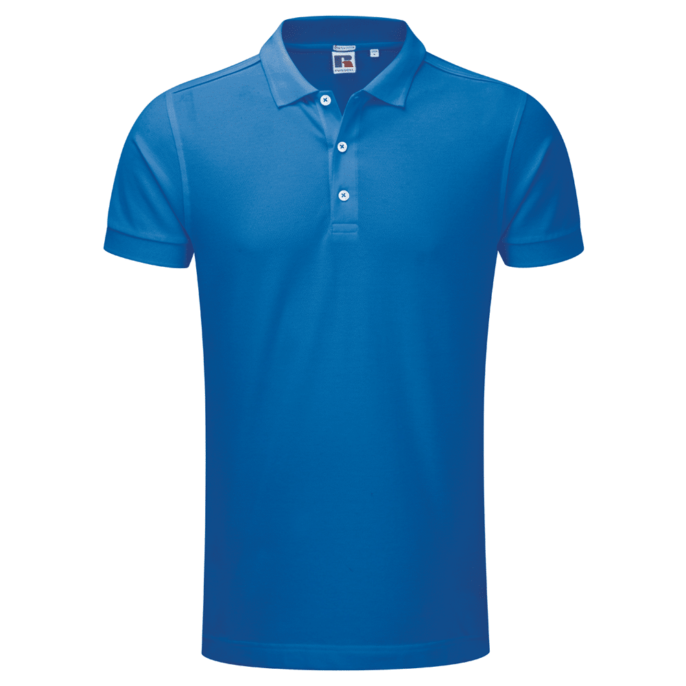 Russell Stretch Pique Polo Shirt 566M